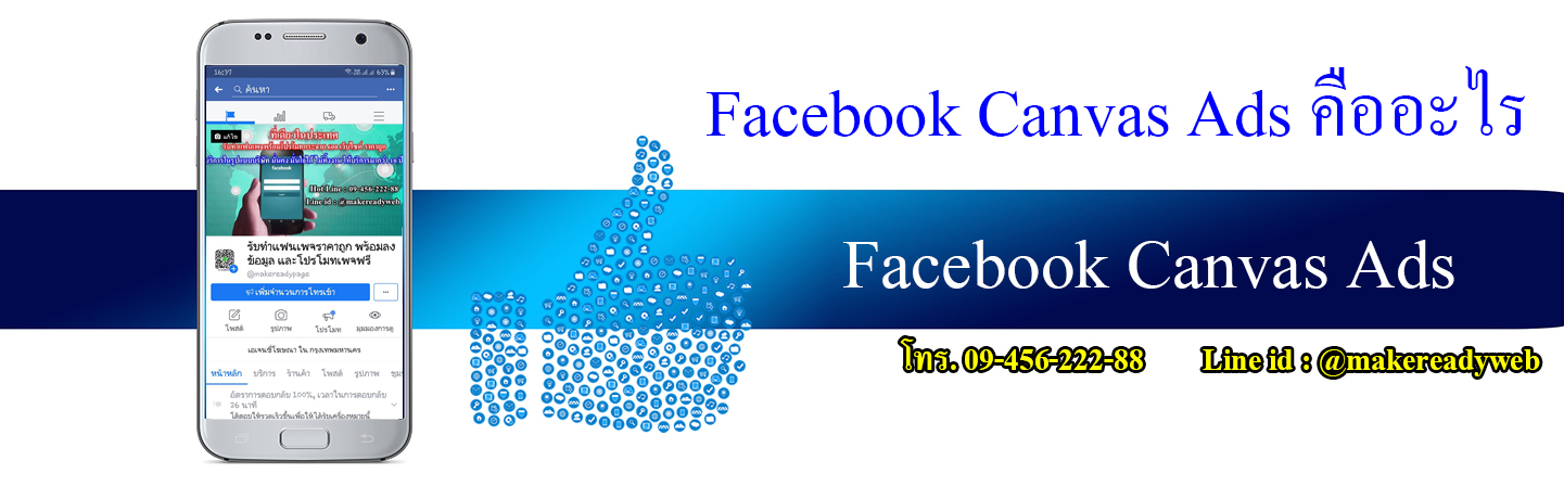 Facebook Canvas Ads คืออะไร